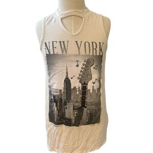 Justice Cream New York Graphic Tank Top